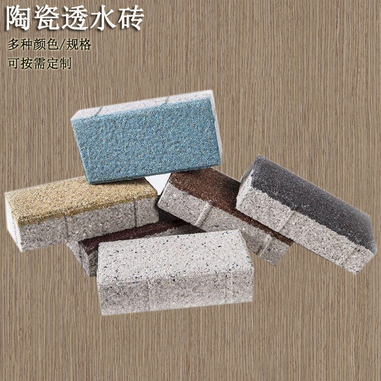 200*100*55mm透水磚  人行道滲水地磚 J